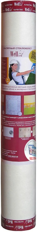 Стеклохолст Wellton паутинка (40 г/м) 50м2