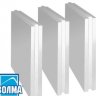 Пазогребневая плита влагостойкая (667х500х80мм) Волма